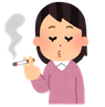 喫煙(リスクが高くなる可能性あり↑)の関連画像